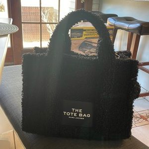Black Marc jacobs Teddy Medium Tote Bag